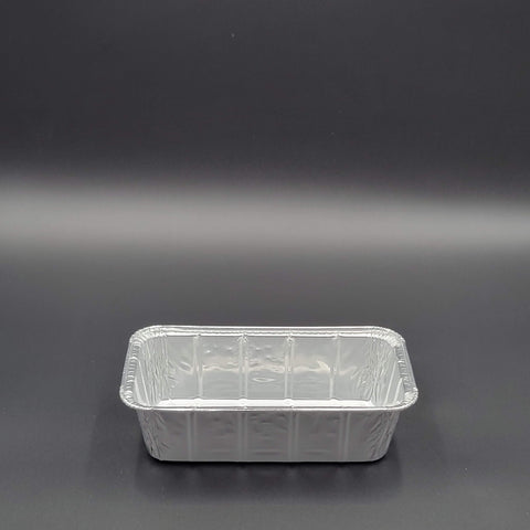 D&W Fine Pack Aluminum Foil Loaf Pan 1-1/2 lb. 15640 - 500/Case
