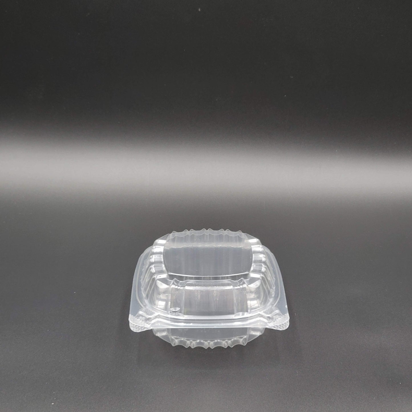 Dart Mfg. Clear Plastic Hinged Container 5-3/8" x 5-1/4" x 2-5/8" C53PST1 - 500/Case