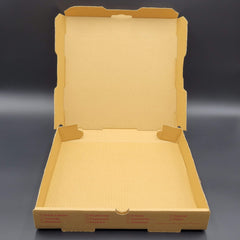 Kraft Printed Pizza Box 12" x 12" x 2" - 50/Case
