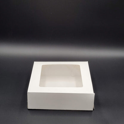 Bakery/Cake Box Auto Popup Window 8" x 8" x 2.5" - 200/Case