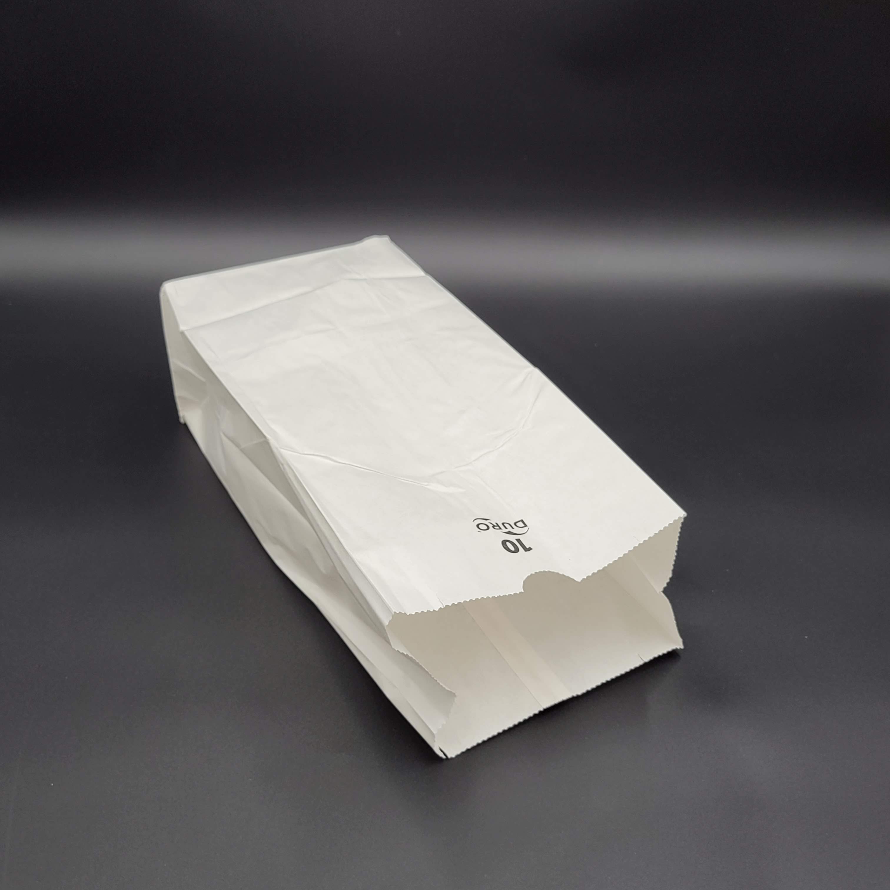 White Paper Bag #10 - 500/Bundle