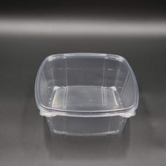 D&W Fine Pack Versapak Clear Hinged Container 64 oz. VH64PC1 - 110/Case