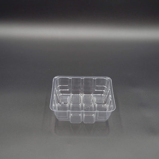 DFI Clear Mushroom Container 8 oz. P-24 - 1000/Case