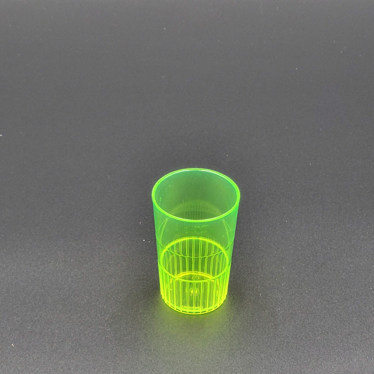 Fineline Plastic Yellow Shooter Glass 1.5 oz. 4115-Y - 500/Case