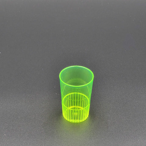 Fineline Plastic Yellow Shooter Glass 1.5 oz. 4115-Y - 500/Case