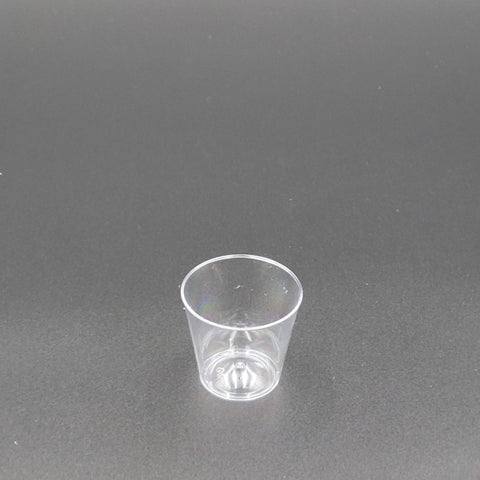 Plastic Shot Glass 1 oz. - 2500/Case