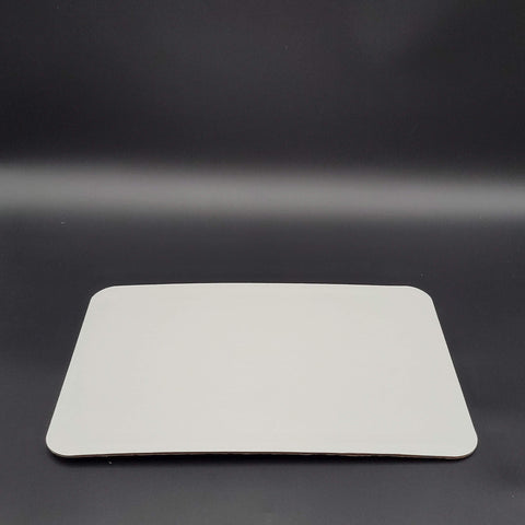 Cake Pad/Board Corrugated 1/4 Sheet White 14" x 10" - 100/Case