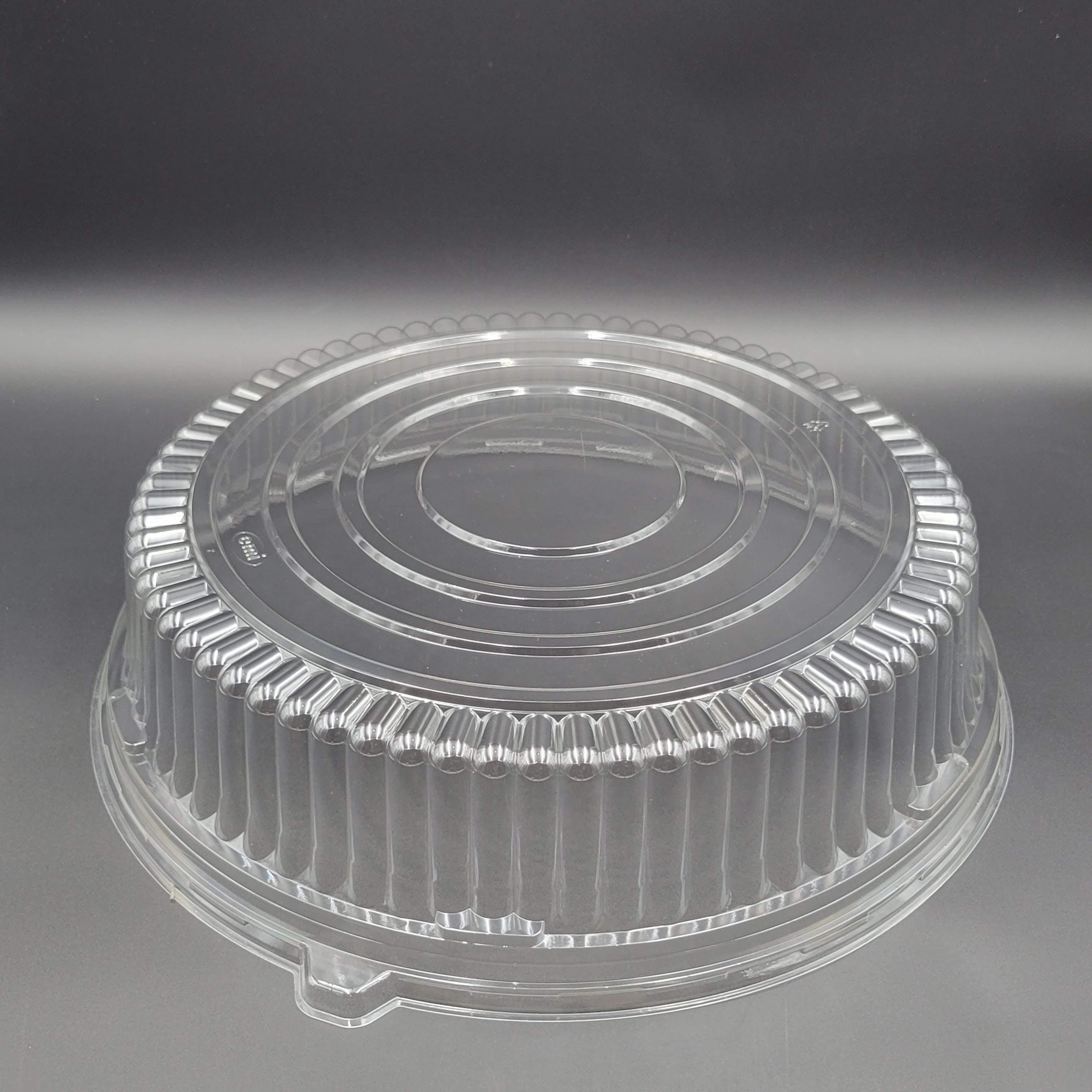 EMI Yoshi Clear Plastic Cater Tray Dome Lid 16" EMI-360LP - 25/Case