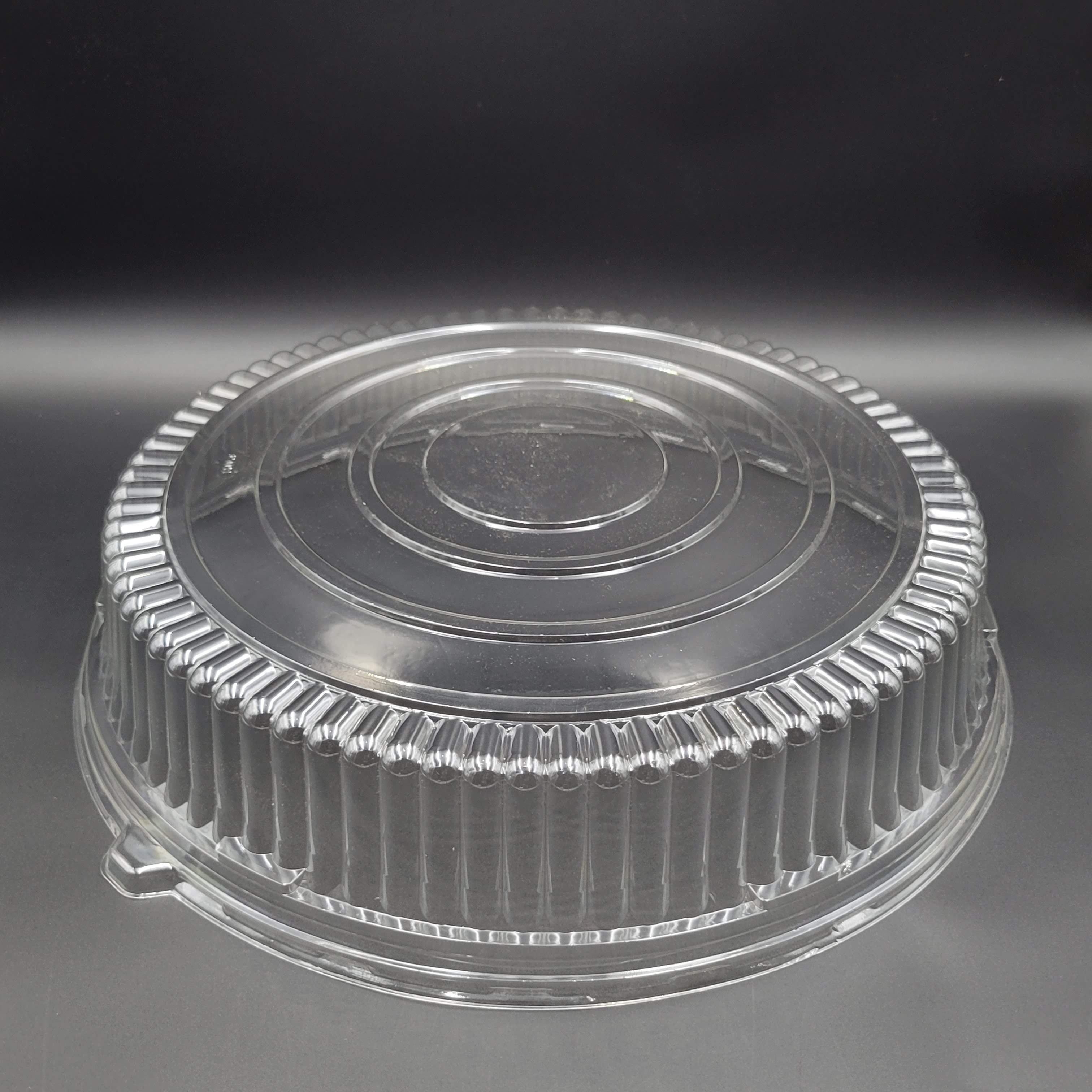EMI Yoshi Clear Plastic Cater Tray Dome Lid 18" EMI-380LP - 25/Case