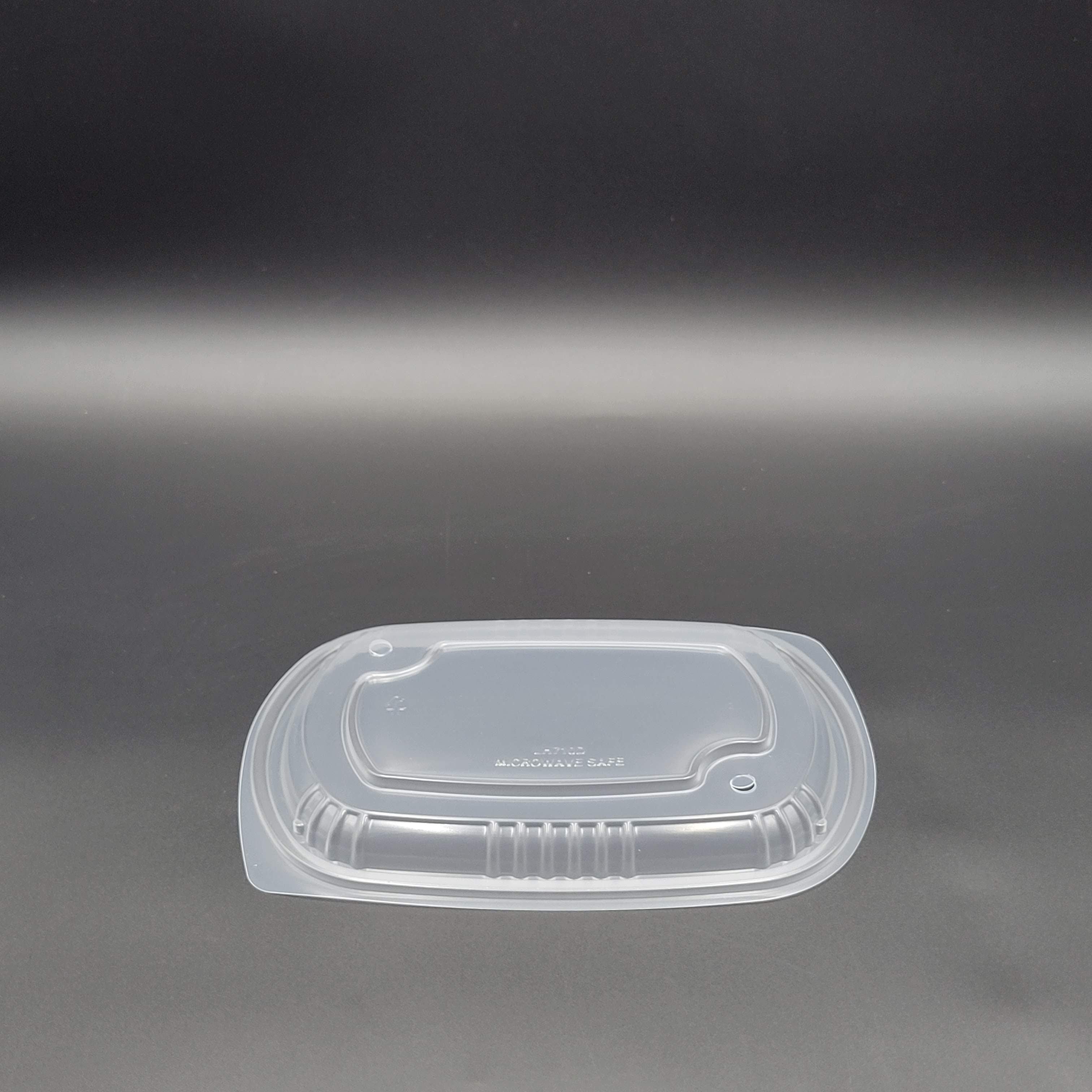 Anchor Packaging Lid For 1 Compartment Black Container 101743 LC710D - 125/Case