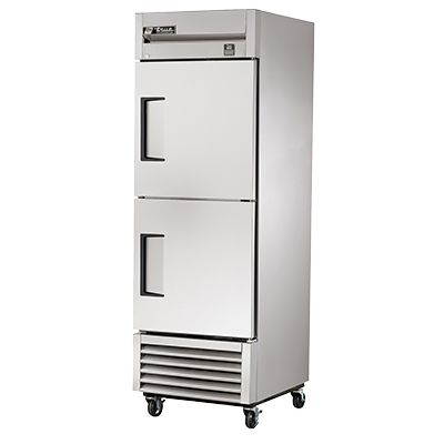 superior-equipment-supply - True Food Service Equipment - True One-Section Two Stainless Steel Half Door Reach-In Refrigerator