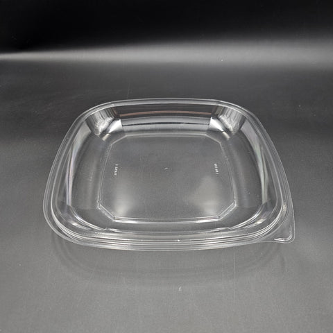 Fineline Clear Dome Lid For Square Bowls 15816L - 50/Case