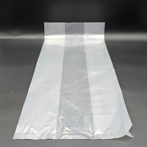 Poly Food Bag Clear 12" x 8" x 30" 2 Mil - 250/Case
