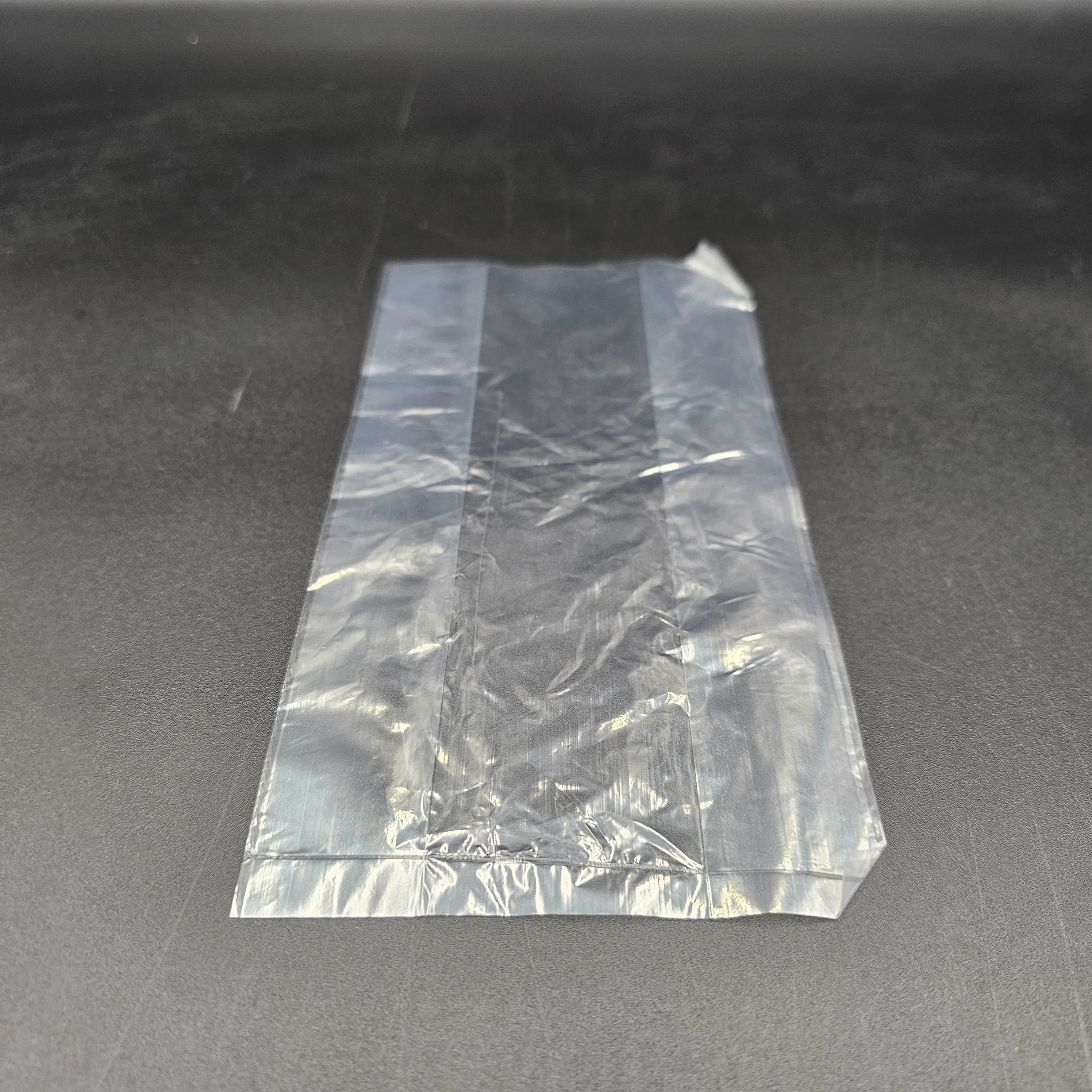 Poly Food Bag Clear 4" x 2" x 12" - 1000/Case