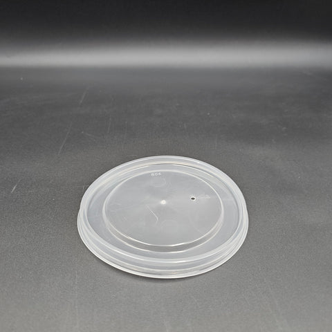 Inno-Pak Large Flat Clear PP Plastic Lid 191444534 - 500/Case