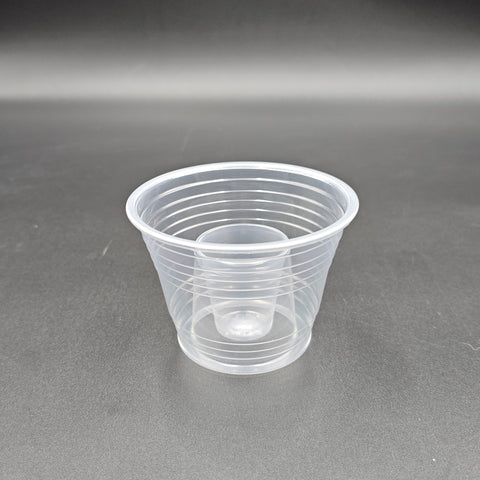 Fineline Quenchers Clear Two Part (1 oz. Inner & 2.75 oz. Outer) Blaster Shot Glass 4112-CL - 500/Case