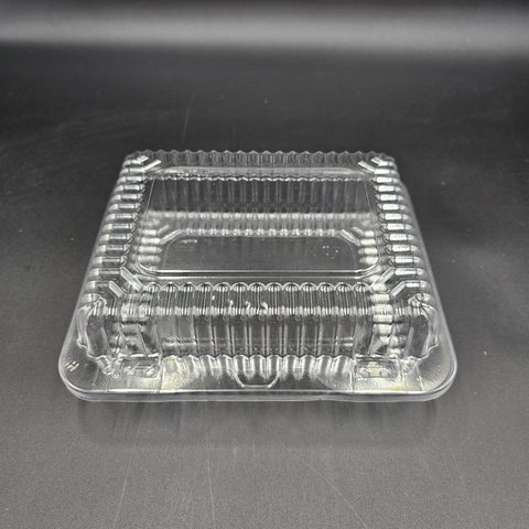 DFI Clear Hinged Hoagie Container 7" x 6" x 2"  LBH-651 - 500/Case