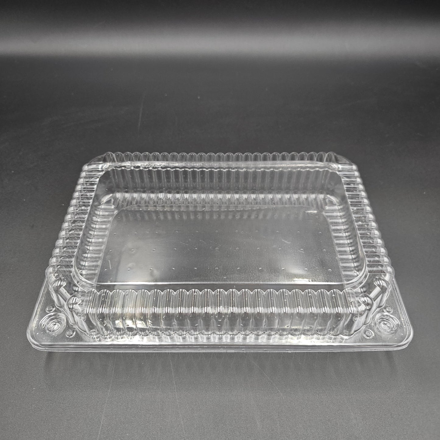 DFI Clear Hinged OPS Plastic Container 9" x 6-1/2" x 2" H LBH-615 - 350/Case