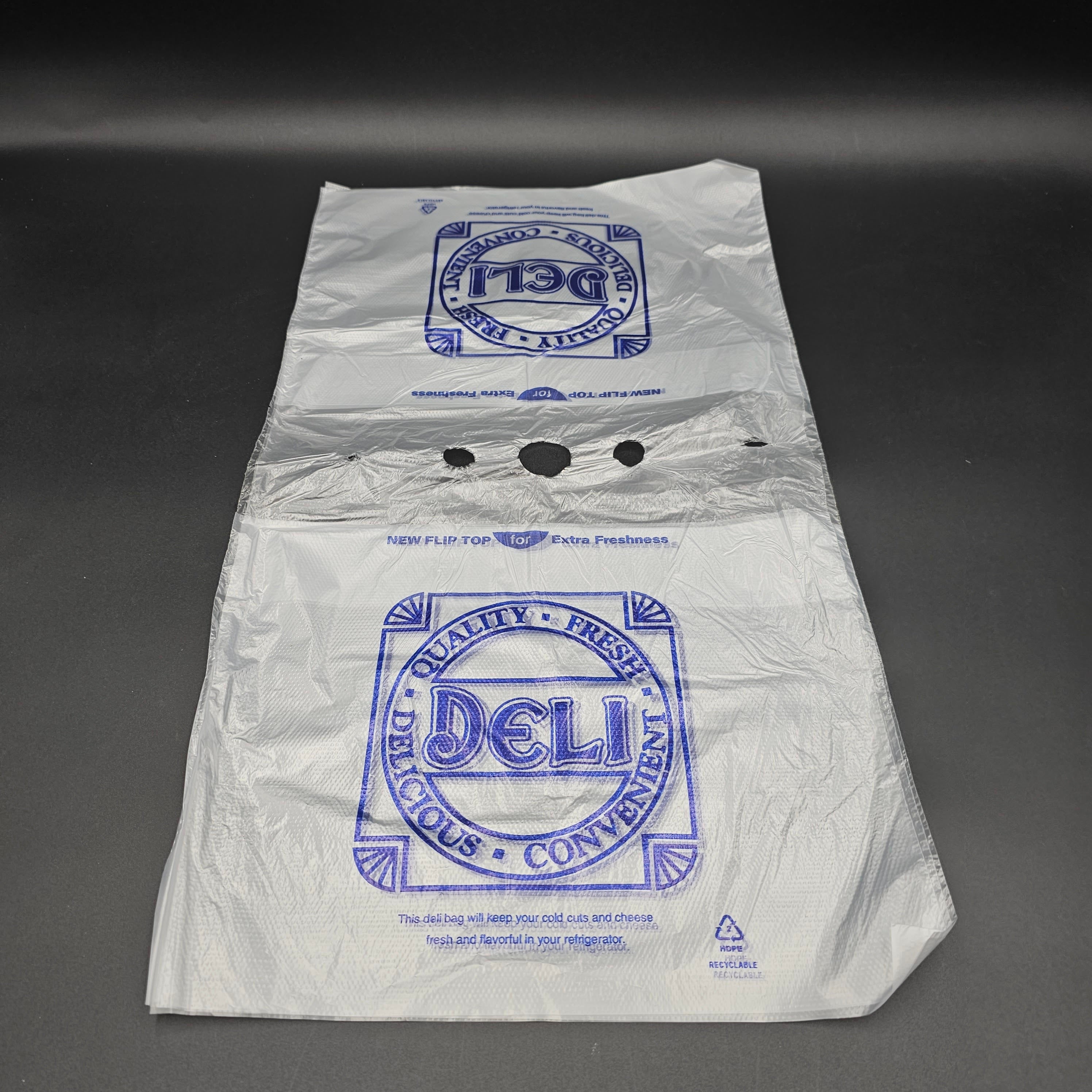 Clear Deli Bags Flip Top 8" x 10-1/2" - 2000/Case
