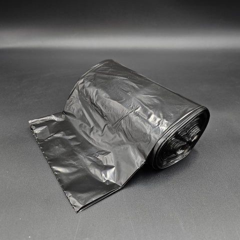 Black Trash Bags 12-16 Gallon 24" x 32" - 250/Case