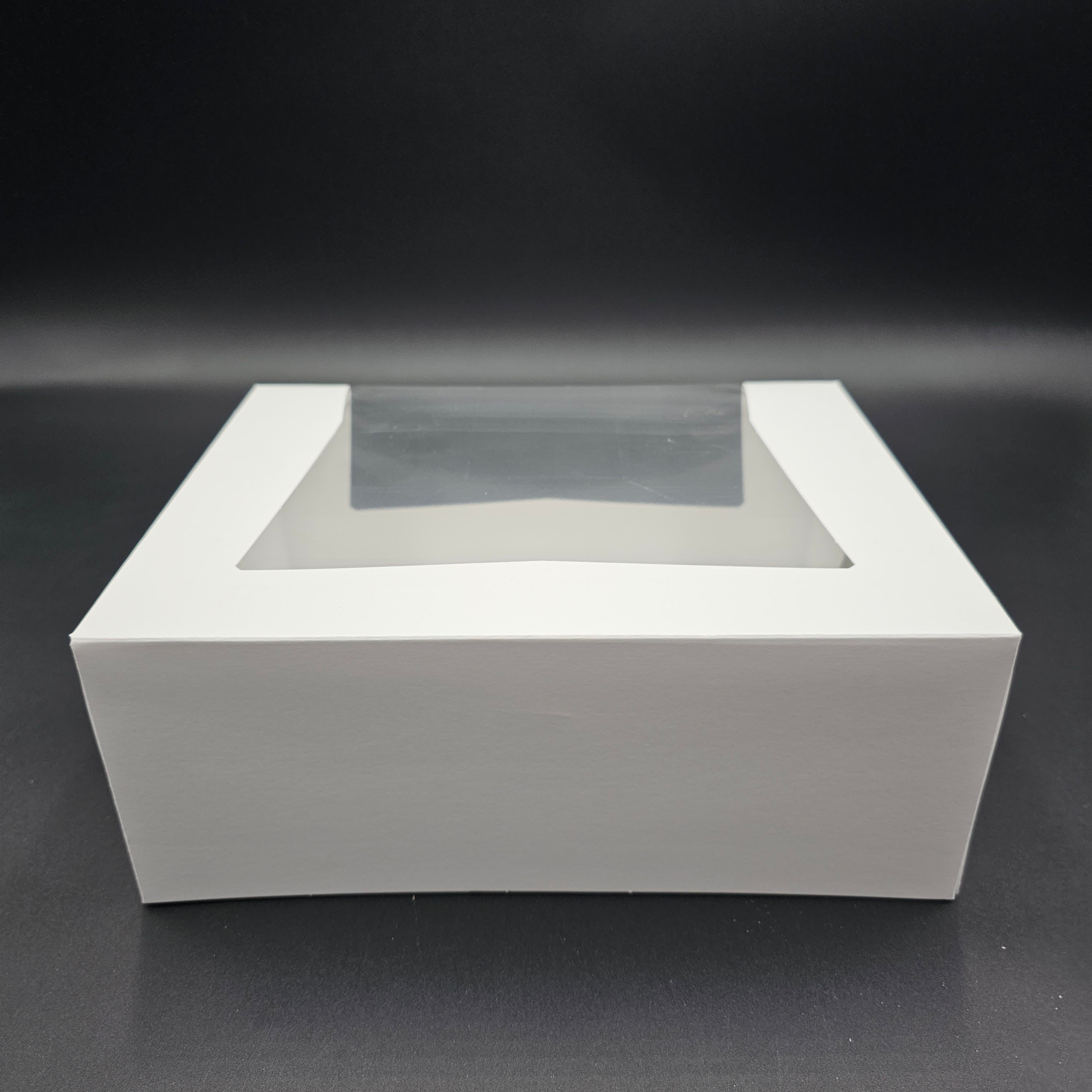 Bakery/Cake Box Auto Popup Window White 9" x 7" x 3-1/2" - 200/Case