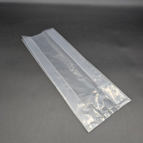 Clear Poly Food Bag 4" x 2" x 12" 2.0 Mil - 1000/Case