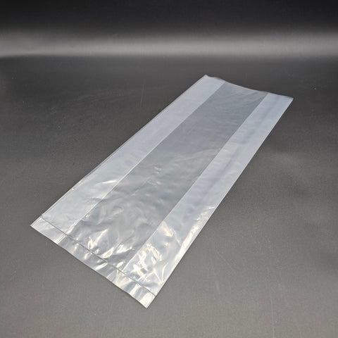 Poly Food Bag Clear 6" x 3" x 15" 2 Mil - 1000/Case