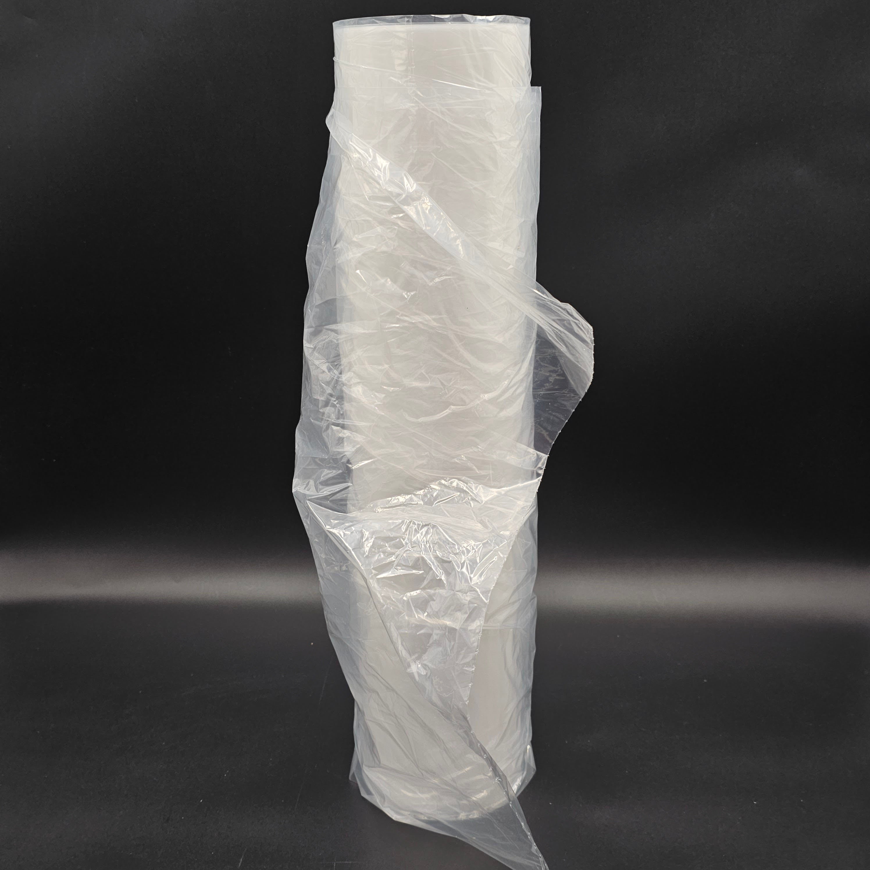 Clear Plastic Poly Food Roll Bag 18" x 24" - 250/Case