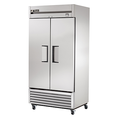 superior-equipment-supply - True Food Service Equipment - True Two-Section Two Stainless Steel Door Reach-In Refrigerator