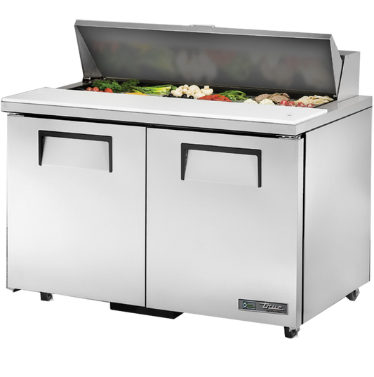 superior-equipment-supply - True Food Service Equipment - True Stainless Steel Eight 4" Deep Poly Pan Capacity ADA Sandwich/Salad Unit