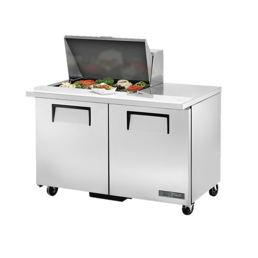 superior-equipment-supply - True Food Service Equipment - True Stainless Steel Two Section 48" Wide Sandwich/Salad Unit