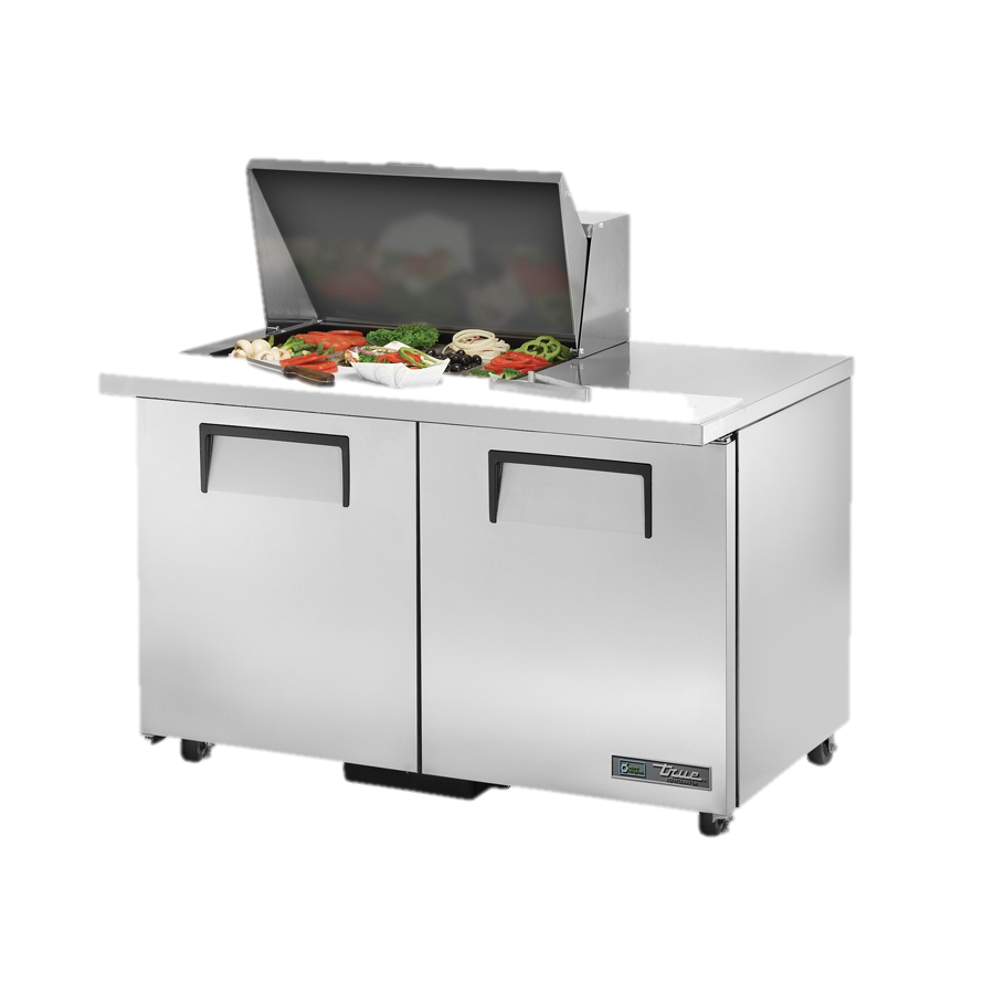 superior-equipment-supply - True Food Service Equipment - True Stainless Steel Two Section 48" Wide ADA Sandwich/Salad Unit
