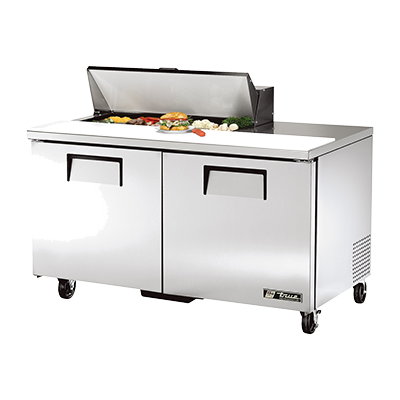 superior-equipment-supply - True Food Service Equipment - True Stainless Steel Two Section 60" Wide Sandwich/Salad Unit
