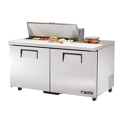 superior-equipment-supply - True Food Service Equipment - True Stainless Steel Two Section 60" Wide ADA Sandwich/Salad Unit