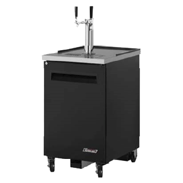 superior-equipment-supply - Turbo Air - Turbo Air Black Laminated Exterior One-Door 23.63" Wide Beer Dispenser
