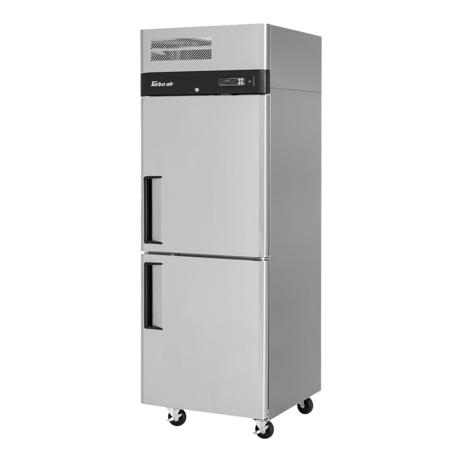 superior-equipment-supply - Turbo Air - Turbo Air 28.75" Wide One-Section Stainless Steel Reach-In Freezer