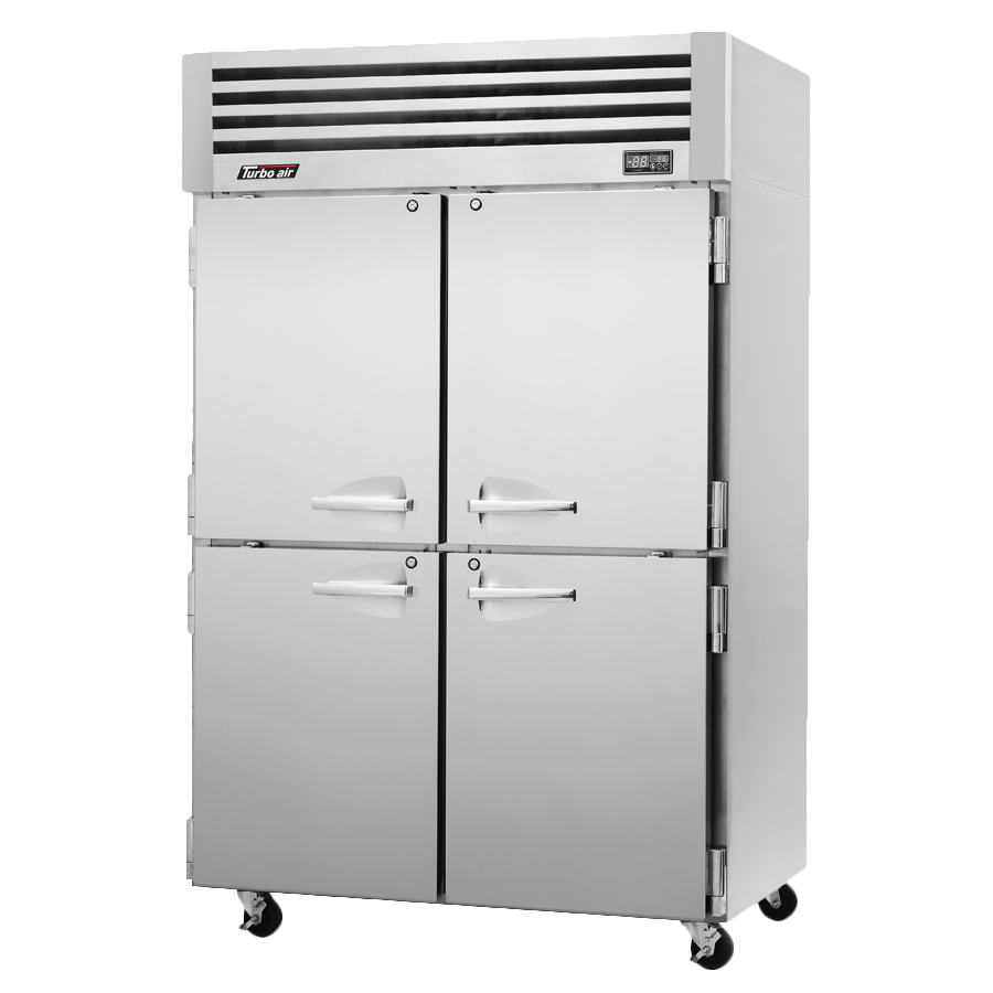 superior-equipment-supply - Turbo Air - Turbo Air 51.75" Wide Two-Section Four-Door Premiere PRO Series Reach-In Freezer
