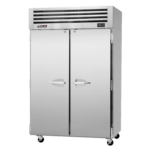 superior-equipment-supply - Turbo Air - Turbo Air 51.75" Wide Two-Section Two-Door Premiere PRO Series Reach-In Freezer