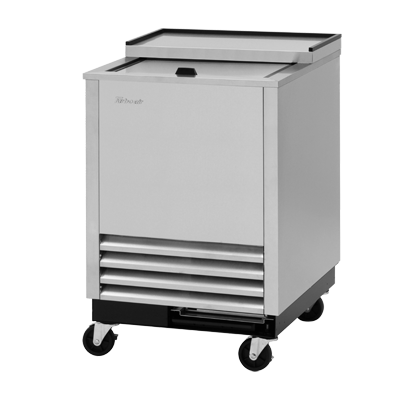 superior-equipment-supply - Turbo Air - Turbo Air 24.88" Wide Stainless Steel Super Deluxe Glass Chiller & Froster