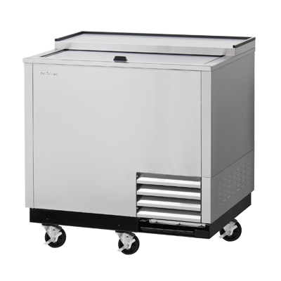 superior-equipment-supply - Turbo Air - Turbo Air 36.75" Wide Stainless Steel Super Deluxe Glass Chiller & Froster
