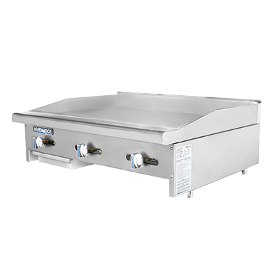 superior-equipment-supply - Turbo Air - Turbo Air Three-Burner Stainless Steel Countertop Griddle