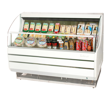 superior-equipment-supply - Turbo Air - Turbo Air 11.2 Cubic Feet White Open Merchandiser