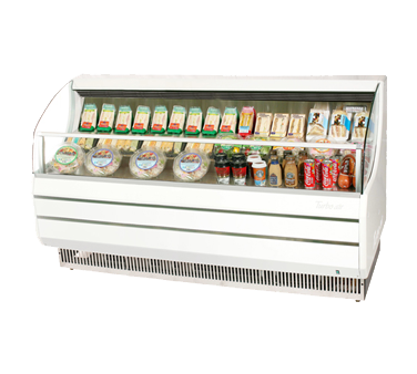 superior-equipment-supply - Turbo Air - Turbo Air 13.5 Cubic Feet White Open Merchandiser