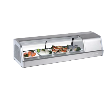 superior-equipment-supply - Turbo Air - Turbo Air 48.25" Wide Stainless Steel Refrigerated Sushi Case
