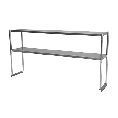 superior-equipment-supply - Turbo Air - Turbo Air 48" Wide Stainless Steel Overshelf-Double