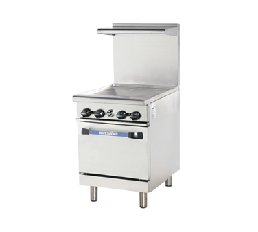 superior-equipment-supply - Turbo Air - Turbo Air 24" Wide Stainless Steel Heavy Duty Range