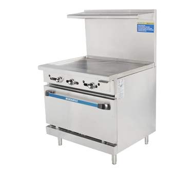 superior-equipment-supply - Turbo Air - Turbo Air 36" Wide Stainless Steel Heavy Duty Range