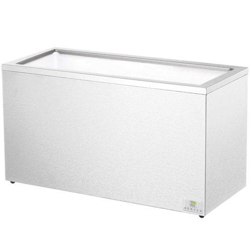 Server Cold Station Jar Base 12.31"H x 20.13"W x 8.81"D White Stainless Steel With Insulated Base