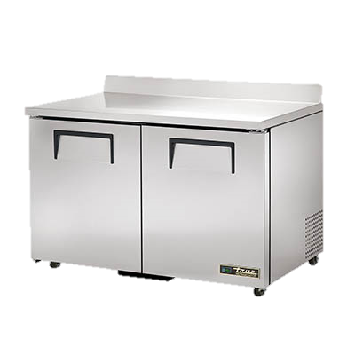 superior-equipment-supply - True Food Service Equipment - True Two Section Stainless Steel Work Top Refrigerator