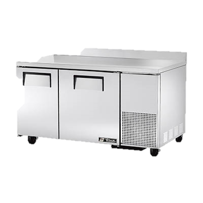 superior-equipment-supply - True Food Service Equipment - True Stainless Steel Two Section 60" Wide Work Top Freezer